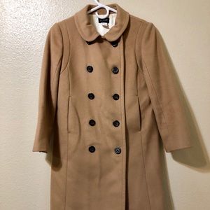 J. Crew double breasted coat